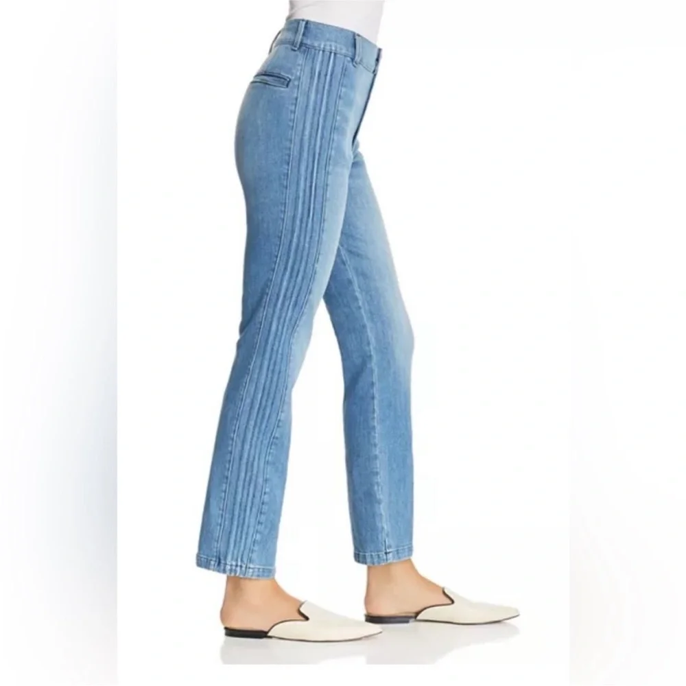 Frame Jeans Parisian Straight Leg Jeans Leon Light Wash Size 24
